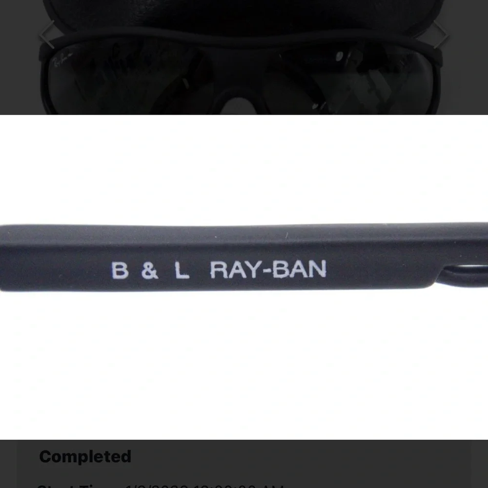 Ray-Ban Black Sport Series Sunglasses